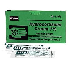 Honeywell 1% Hydrocortisone Cream, 1/32 oz (10/Box)
