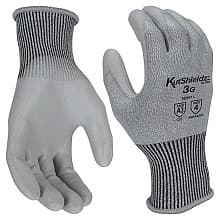 Level A3 Polyurethane Palm Cut-Resistant Gloves, Gray