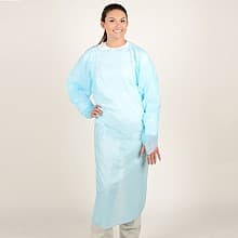 NS&#174; Polyethylene Gown with Thumb Loop