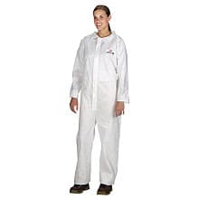 ActivGARD® Polypropylene Disposable Coverall Open with Wrist/Ankles/Collar, Extra Large