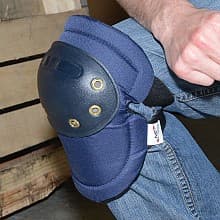 NS® ABS Plastic Quick Release Knee Pad, Black