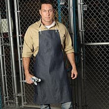 NS&#174; Denim Apron, Blue, 28" x 38