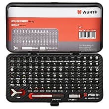 Universal Bit Set 1/4" Drive 90 Pieces