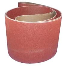 6" x 108" Edge Sanding Belt, Aluminum Oxide on X-Weight Cloth