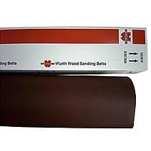 8" x 151" Wide Sanding Belt, Aluminum Oxide on X-Weight Cloth