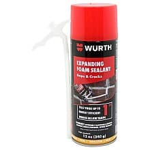 12 oz Expanding Foam Sealant for Gaps/Cracks Up to 1" Wide, Natural