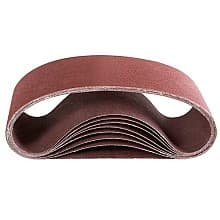 3" x 21" Portable Sanding Belt, Aluminum Oxide on X-Weight Cloth