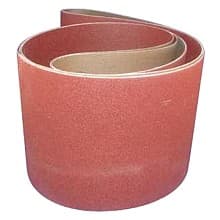 6" x 260" 150 Grit Wide Sanding Belt, Silicon Carbide on D-Weight Paper