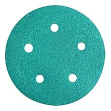 5" Emerald Hookit&#153; 5 Holes Sanding Disc, Aluminum Oxide on Film