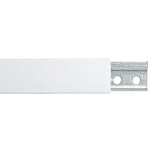 93" Hanging Rail Cover, White