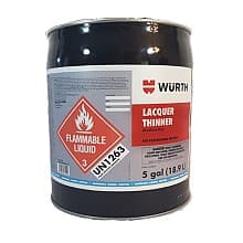 Medium Dry Lacquer Thinner, 5 Gallon Pail