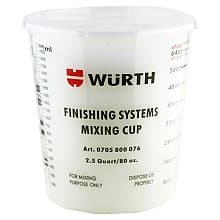 Paint Mixing Disposable Cup, 2.5 Quart