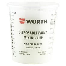 Paint Mixing Disposable Cup