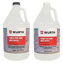 Table Top and Bar Epoxy Resin & Hardener, 1 Gallon