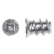Wurth Flat Head Euro Screws, Square Drive Euro Thread and Blunt Point
