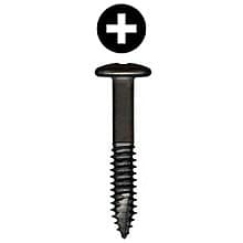 Wurth Pan Head Face Frame/Pocket-Hole Screws, Phillips Drive Fine Thread and Type 17 Auger Point