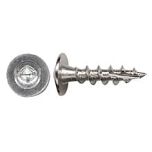 3/4" x 8 Truss Head Phillips Drive Hinge & Drawer Slide Screw, Coarse Thread and Type 17 Point, Nickel, Case of 8,000