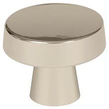 1-5/16" BlackRock Cabinet Knob, Polished Nickel