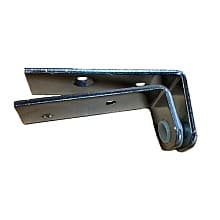 1-1/4" Overlay Heavy Duty Gravity Pivot Hinge "Restaurant Hinge", Chrome