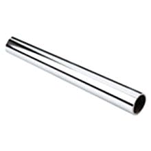 1-1/16" Diameter Steel Heavy Duty Round Closet Rod, Chrome Finish