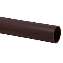 1-5/16" Diameter 96" Long Steel Round Closet Rod, Oil-Rubbed Bronze Finish