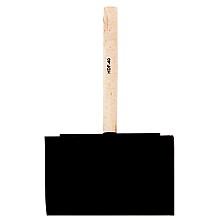 4" Foam Brush with Wood Handle