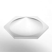 Bumpon&trade; Quiet Protective Bumper, Clear/Transparent, 132/Sheet