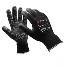 Tigerflex Cool Nitrile Foam Coated Glove, Grey/Black