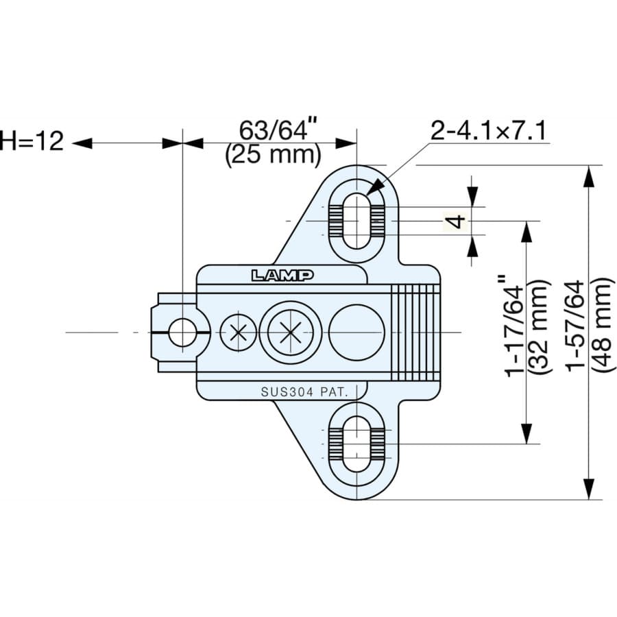 304B-P4A/32-3W, detail 9