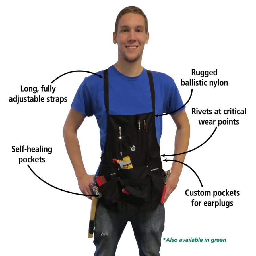 BALLISTIC APRON BLK, detail 2