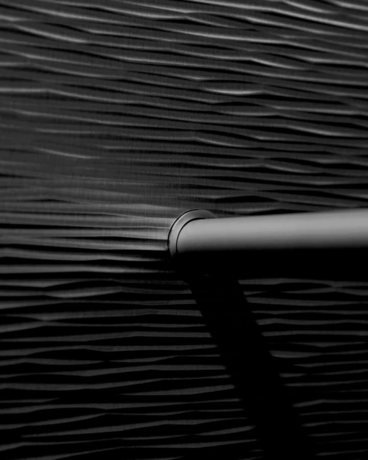 200 Series HPL Metal Laminate Sheet Metawave Black Aluminum 4' X 8' Chemetal C239P011, detail