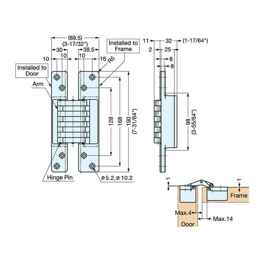 HES-3038BK/SC, detail 4