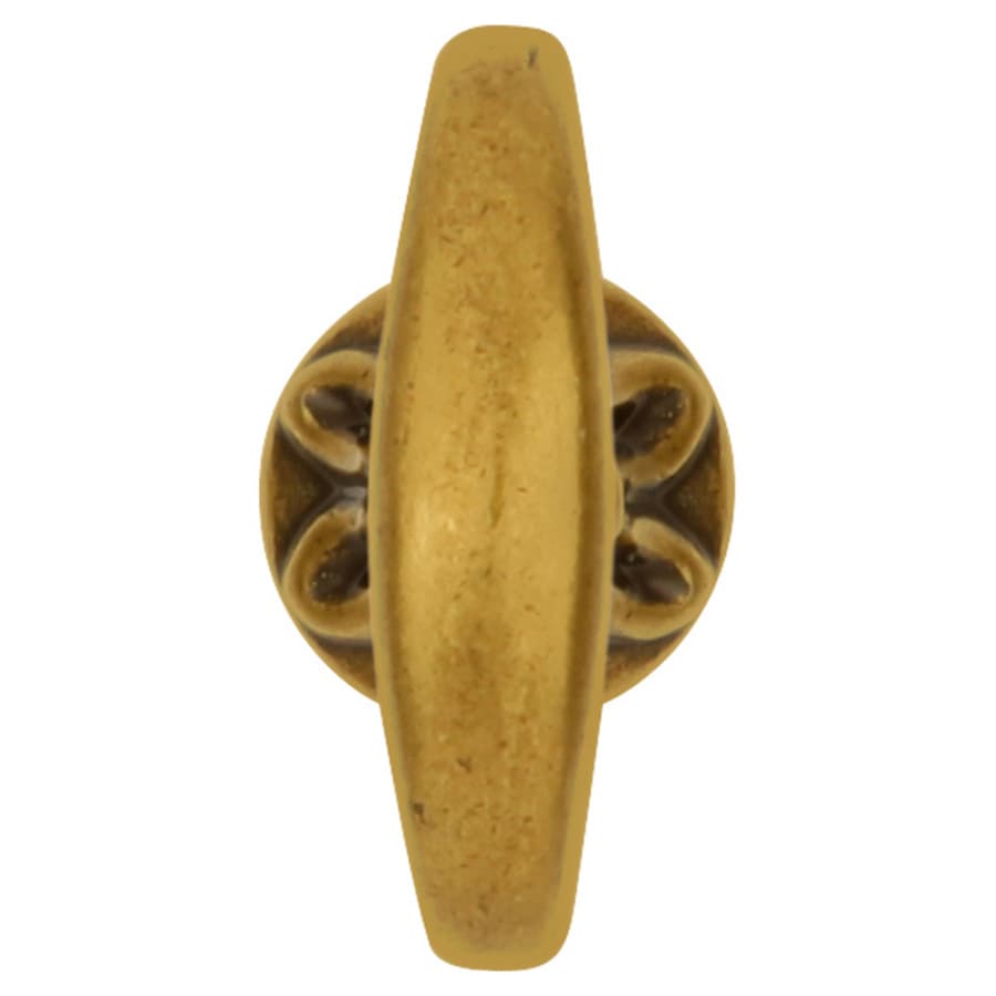 Hickory Hardware Queen Anne Polished Chrome 1-1/8" (29 mm) L x 1/4" (6 mm) W Mock Key Knob, P321-LP, detail