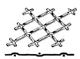 Crimp style, Kent Design 316F, Flat Crimped Wire, Old English, 316F OE 24X72