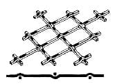 Crimp style, Kent Design 686P, Pressed Crimped Wire, DS-Bronze, 686P DS-BZ 48X72