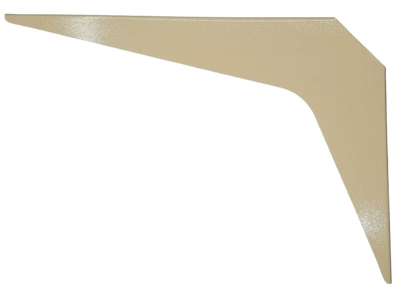 15" x 21" Heavy Duty Workstation Bracket, Almond Finish, detail