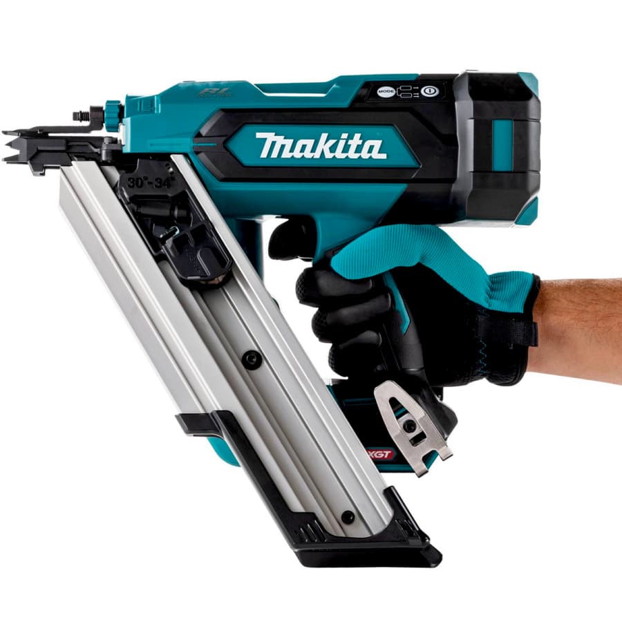 Makita GNB01Z Feature Shot (ergonomics)