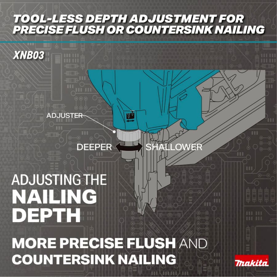 Makita XNB03_INFOGRAPHICS _PRECISION