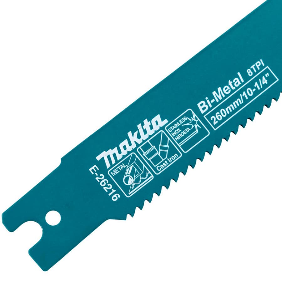 Makita GRJ03Z (blade connection and teeth)
