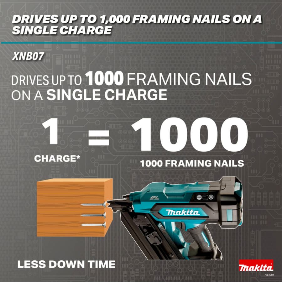 Makita XNB07 EFFICIENCY