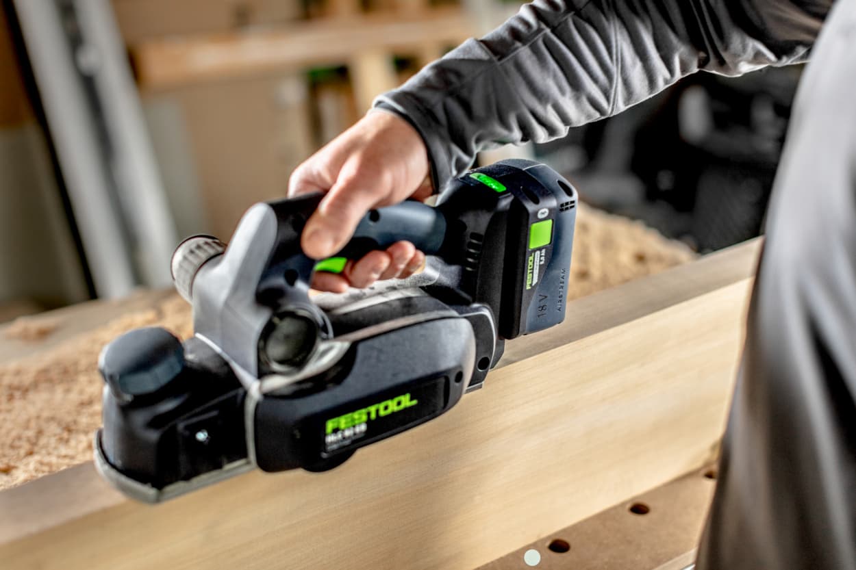 Festool Cordless Planer HLC 82, 18V, Bare 578001, detail 7