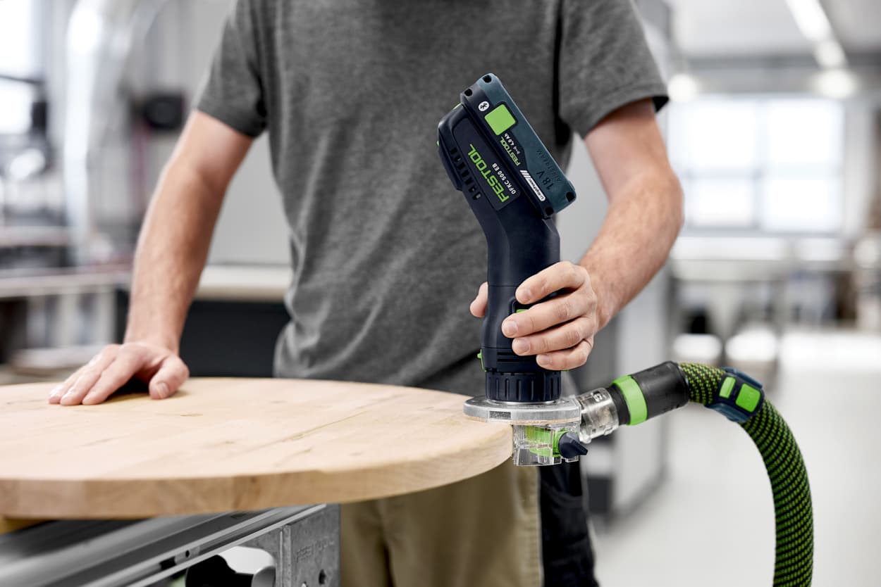 Festool Cordless Edge Router FKC 500, 18V, Brushless Motor, Bare 577986, detail 3