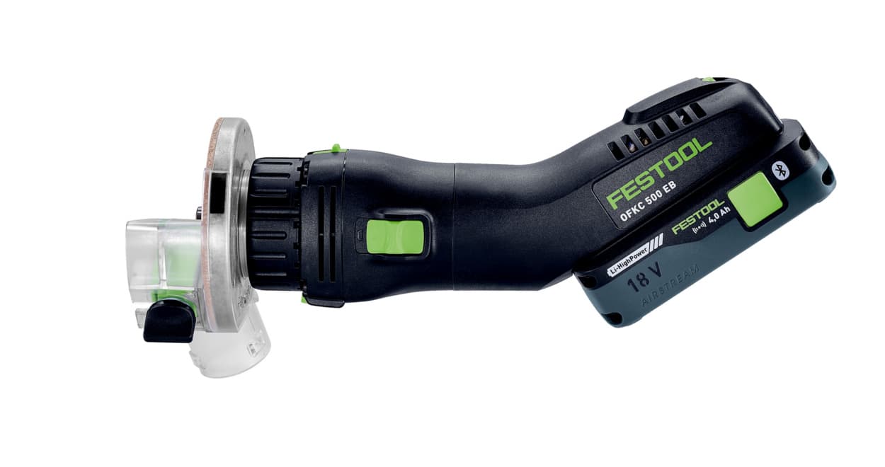 Festool Cordless Edge Router FKC 500, 18V, Brushless Motor, Bare 577986, detail 4