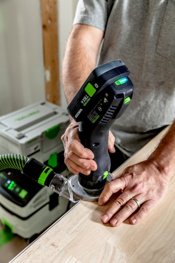 Festool Cordless Edge Router FKC 500, 18V, Brushless Motor, Bare 577986, detail 6