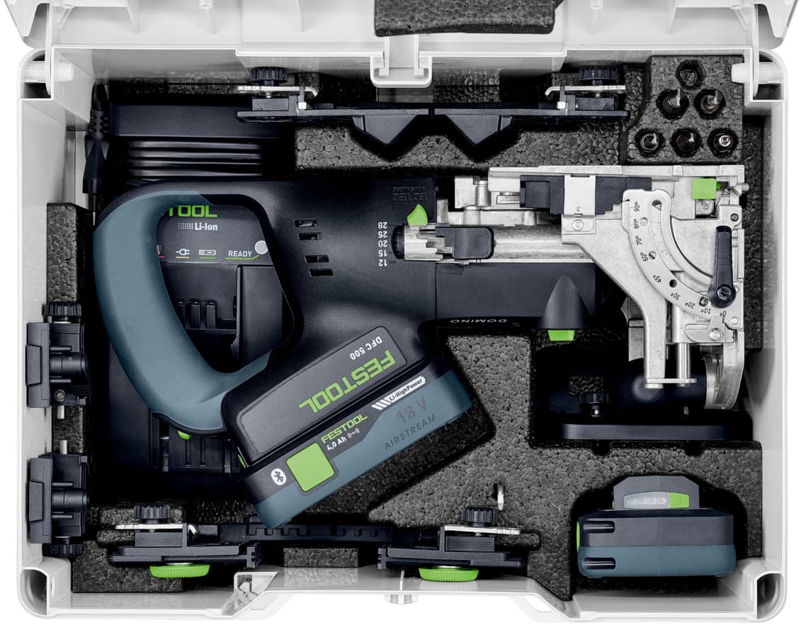 Festool Cordless Domino Joiner DF 500 R, 18V, Brushless Motor, Bare 578121, detail 26