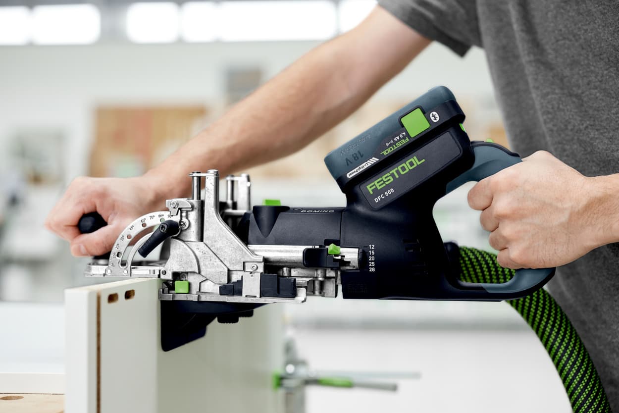 Festool Cordless Domino Joiner DF 500 R, 18V, Brushless Motor, Bare 578121, detail 3