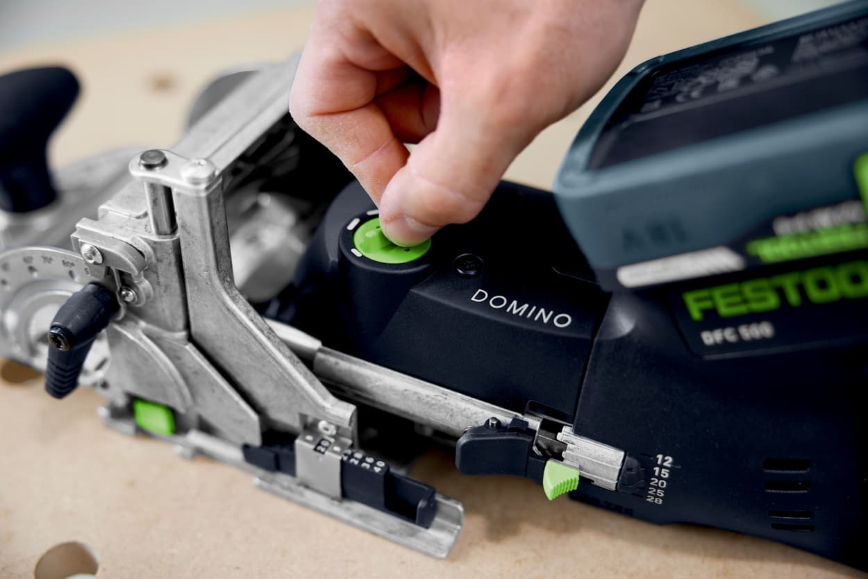 Festool Cordless Domino Joiner DF 500 R, 18V, Brushless Motor, Bare 578121, detail 8