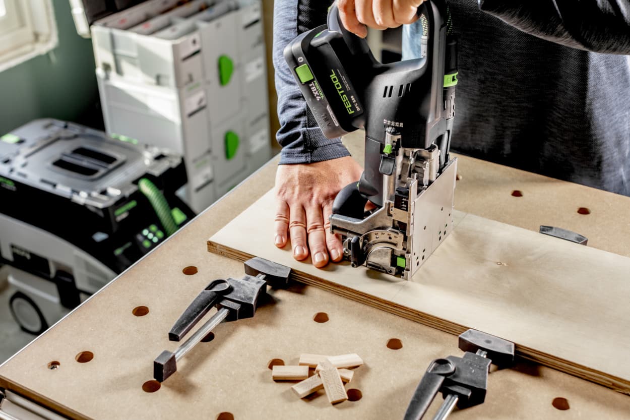 Festool Cordless Domino Joiner DF 500 R, 18V, Brushless Motor, Bare 578121, detail 15