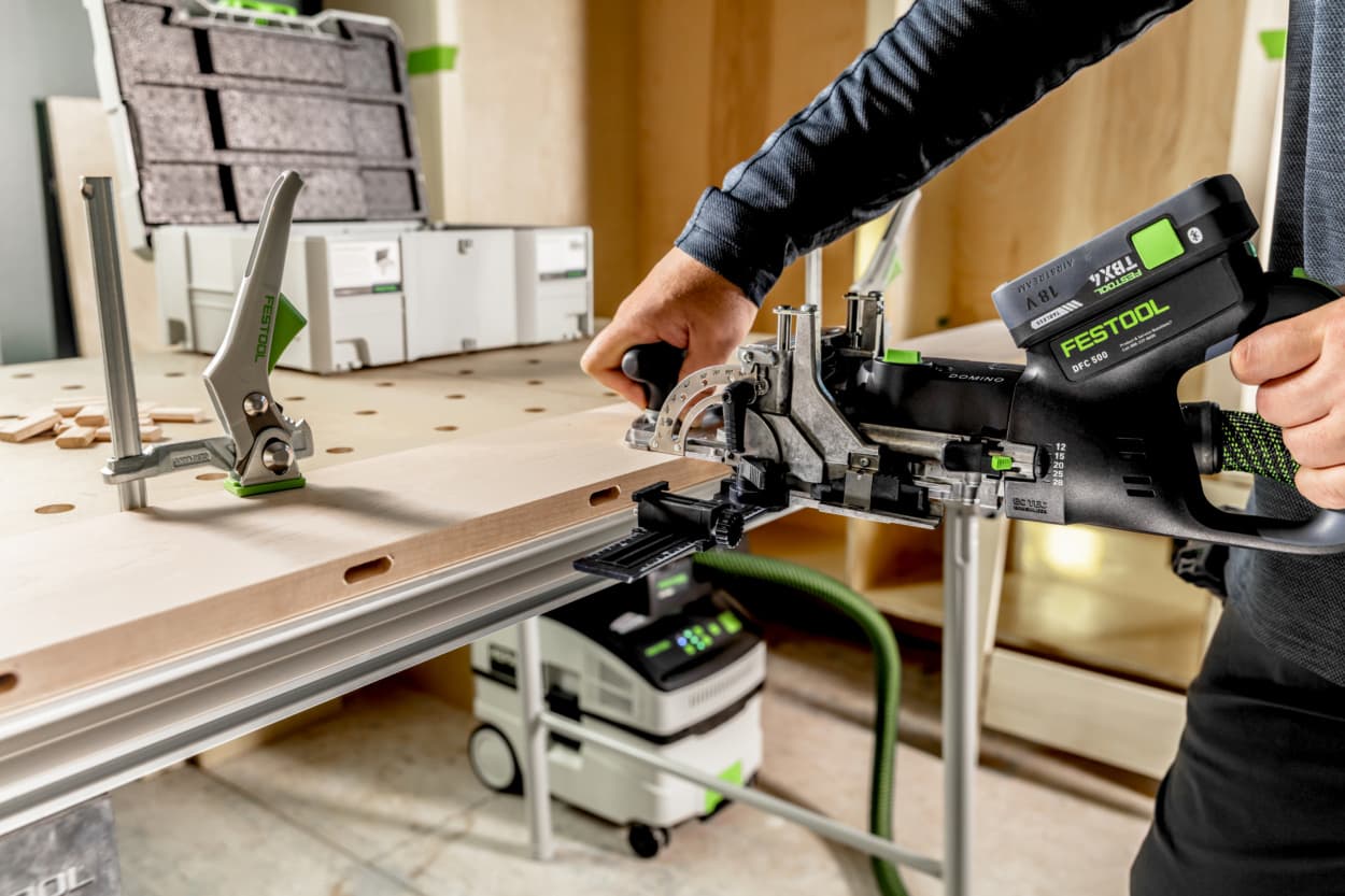 Festool Cordless Domino Joiner DF 500 R, 18V, Brushless Motor, Bare 578121, detail 17