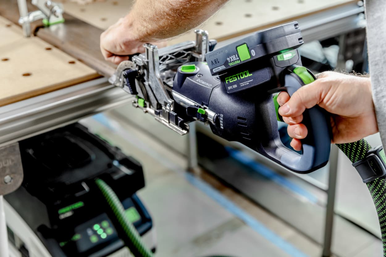 Festool Cordless Domino Joiner DF 500 R, 18V, Brushless Motor, Bare 578121, detail 22